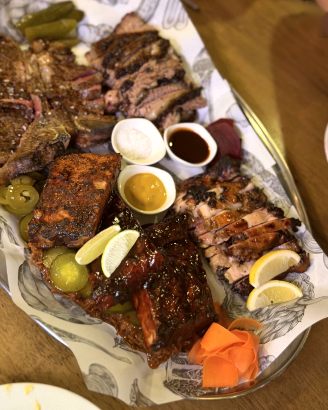 Smokehouse Platter at Meatsmith
