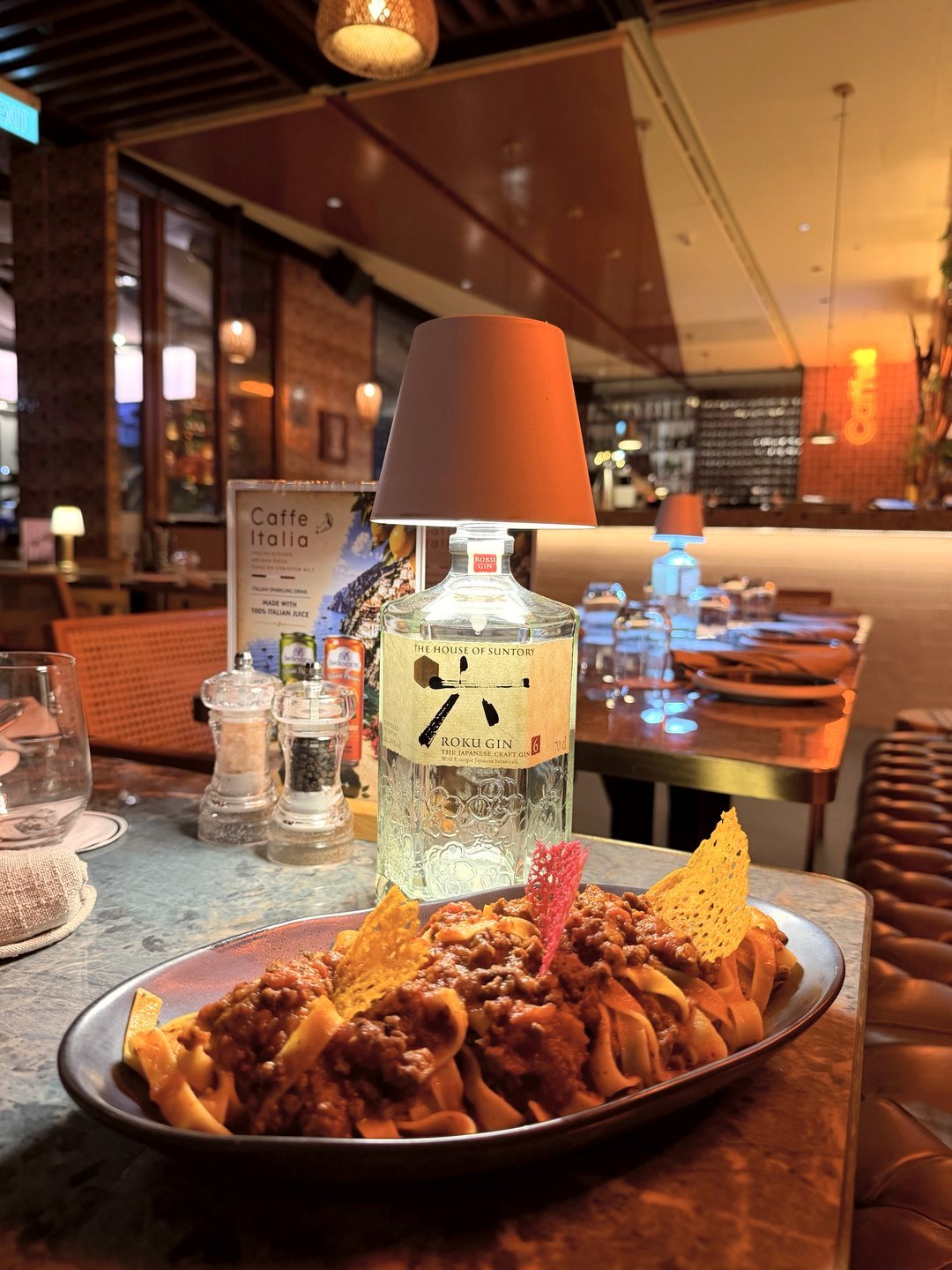 Bolognese Tagliatelle al Ragù at Caffe Italia