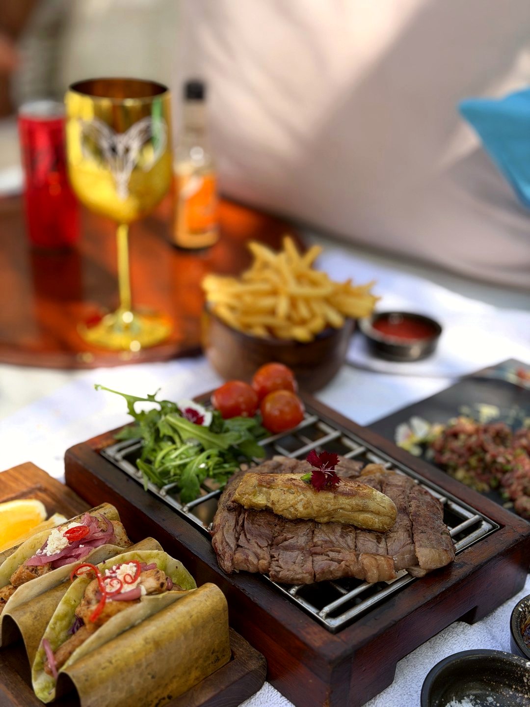 Steak, Foie Gras & Tacos at El Kabron