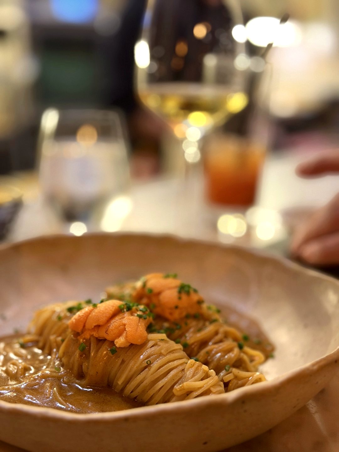 Signature Uni Tagliolini at Solo Ristorante