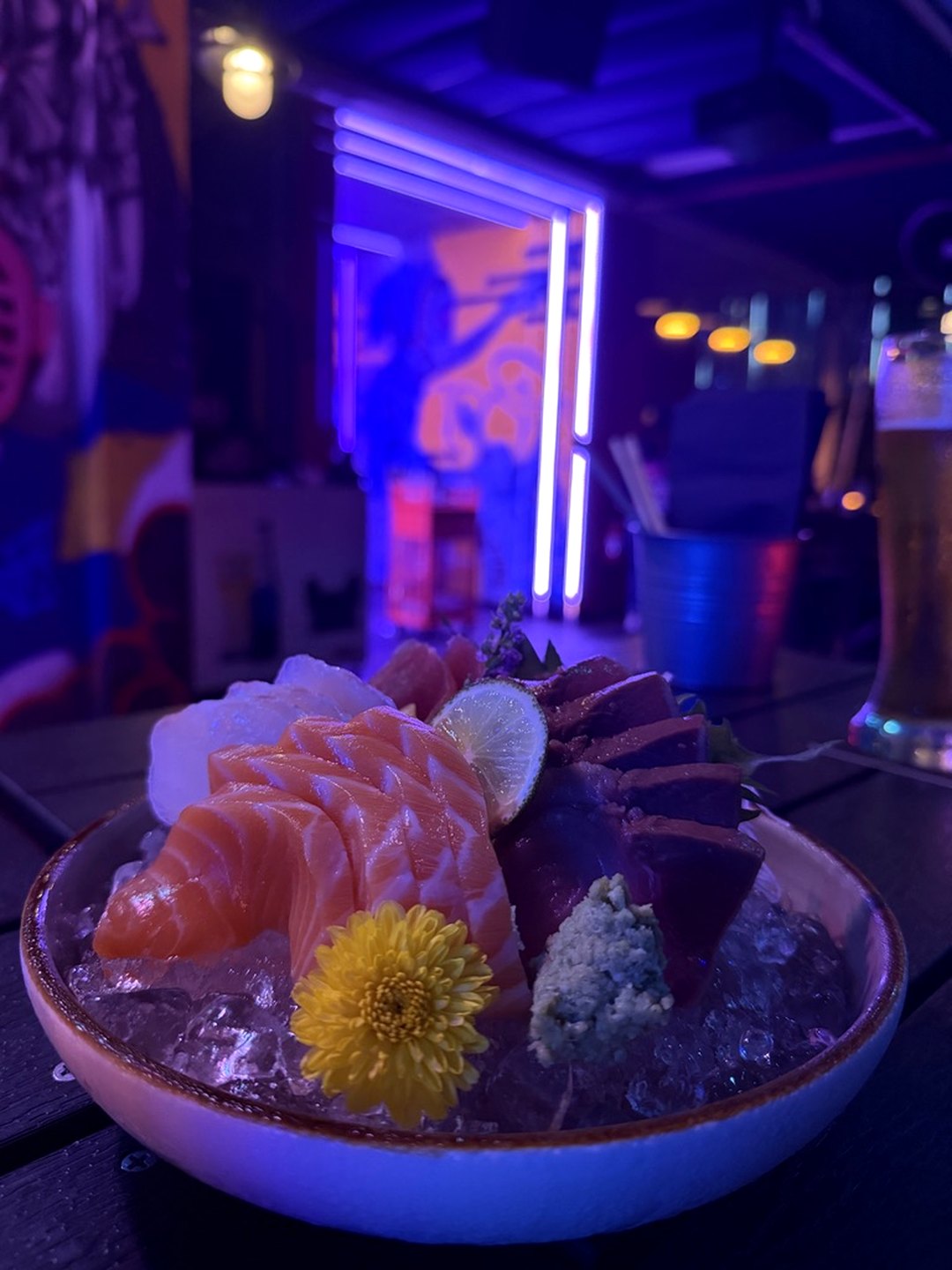 Neon Sashimi & Late Beats at Kinki